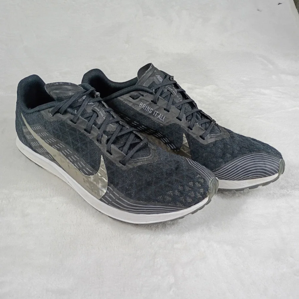 Nike Running Shoes Mens 9 Black  Zoom Rival XC Cross Country Track‎